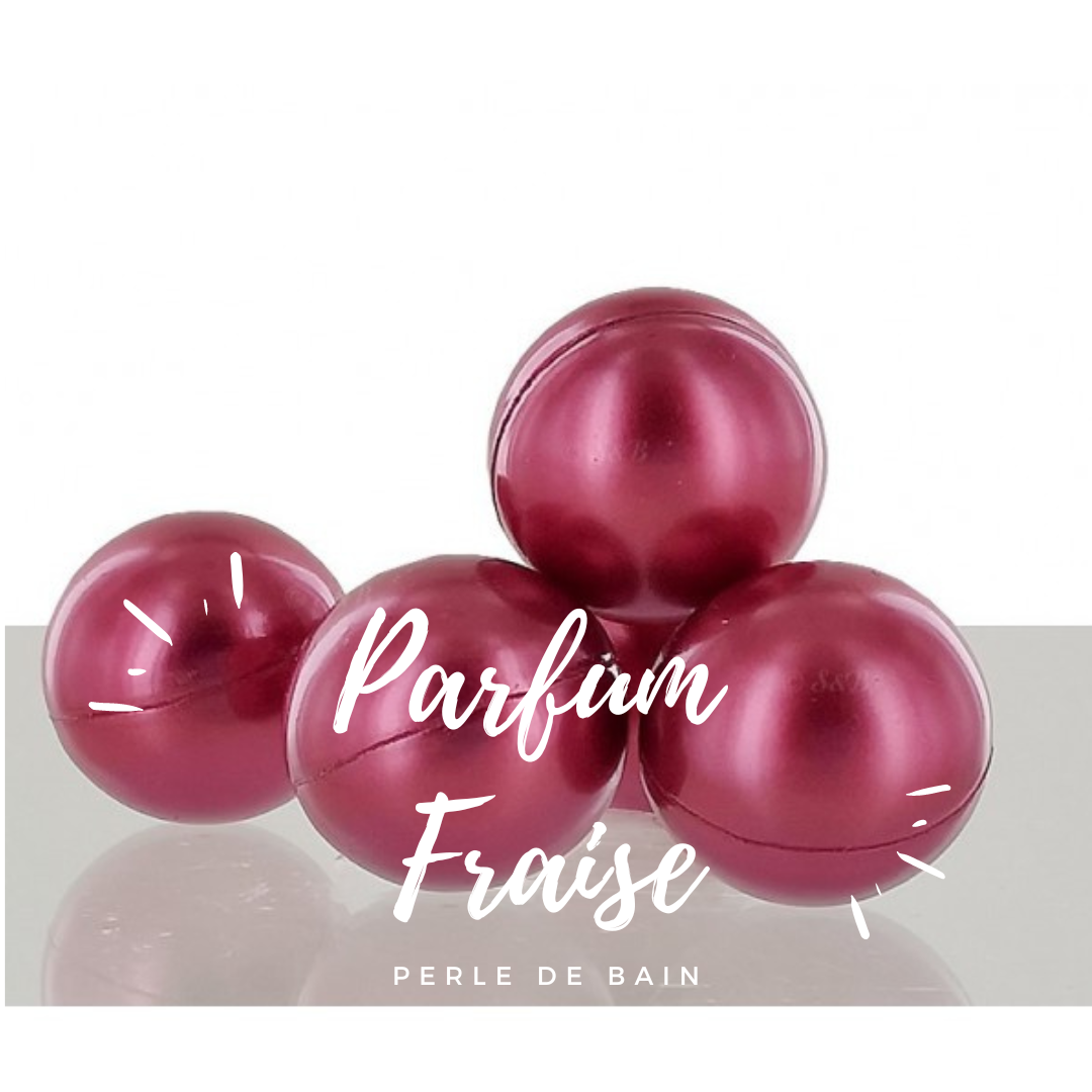 9 Perles de bain Cochon - parfum rose 
